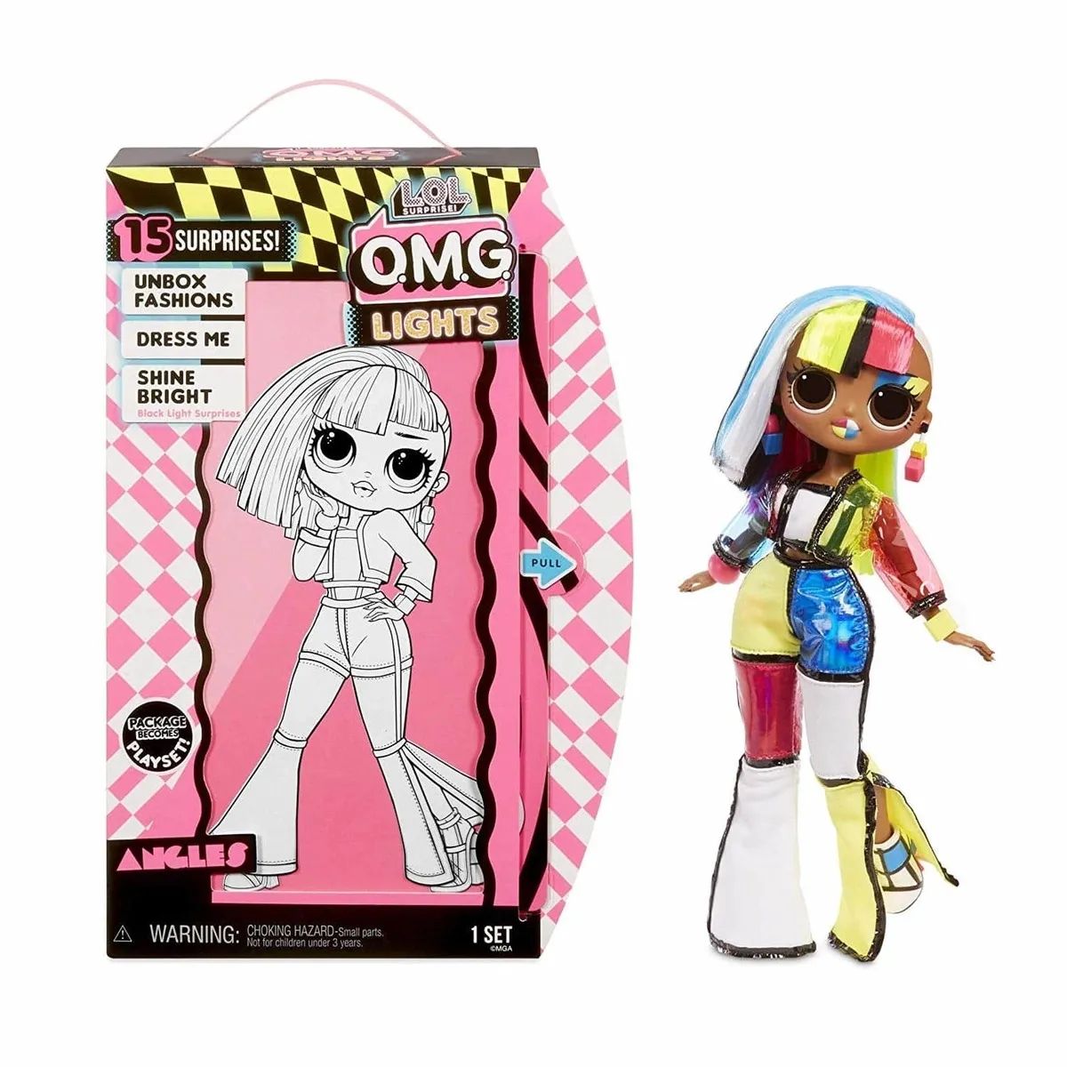 Кукла L.O.L Surprise OMG Lights Series - Angles l o l surprise стильные крошки