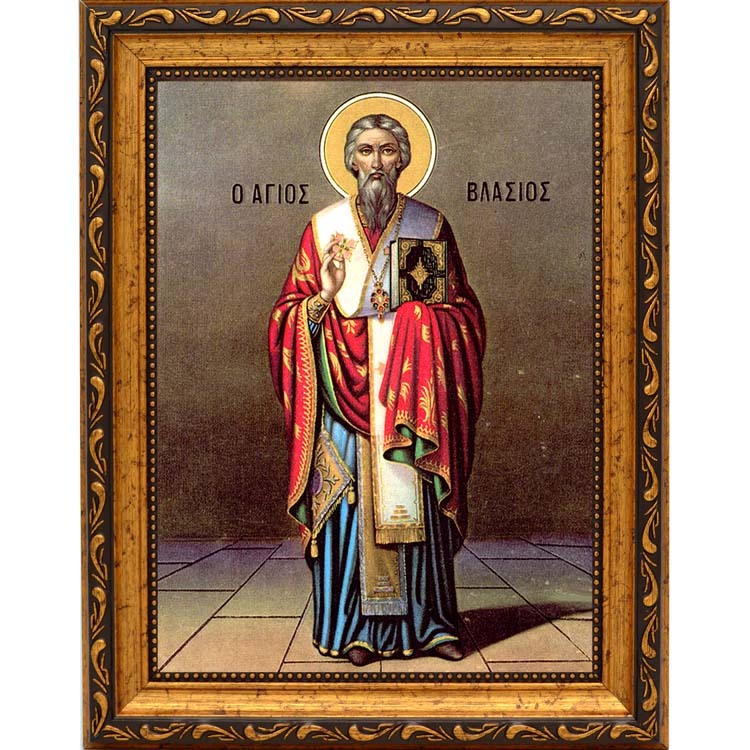 

Власий Севастийский. Икона на холсте.