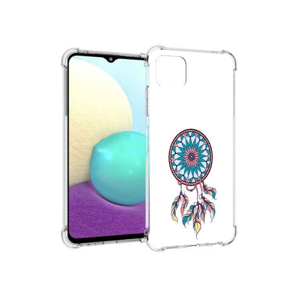 

Чехол MyPads Tocco для Samsung Galaxy A22s 5G ловец снов синий (PT226906.544.443), Прозрачный, Tocco