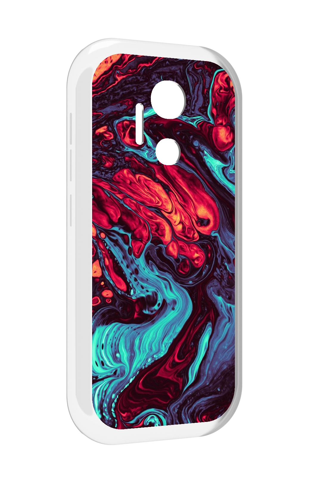 

Чехол MyPads разбавленная краска для doogee x97 pro, Прозрачный, Tocco