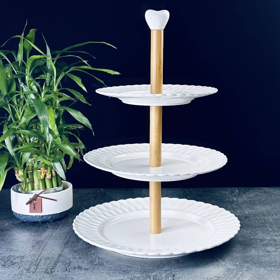 

Трехъярусная этажерка 25.5x33 см BAMBOO Lenardi (183714), 140-038