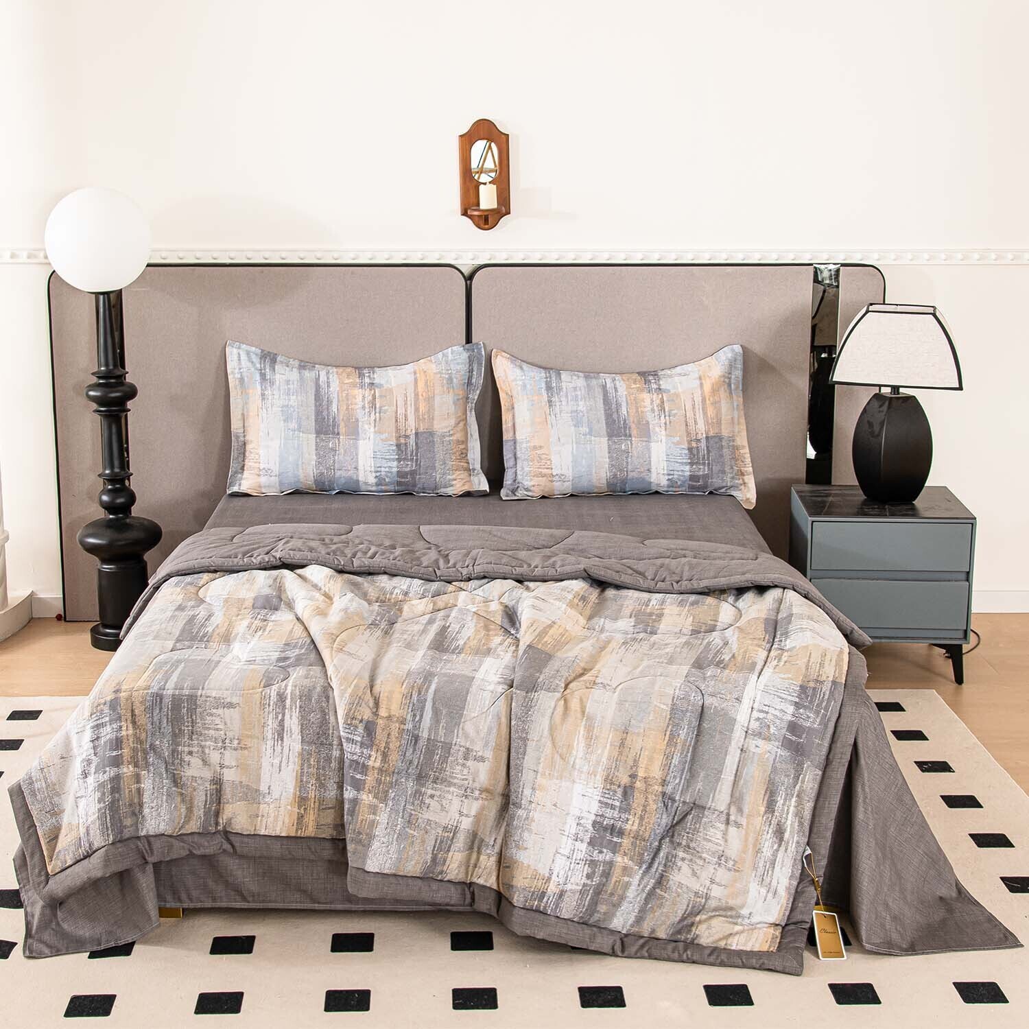 

Постельное белье VIVA - HOME TEXTILE на резинке Евро 180x200 см, OBR0
