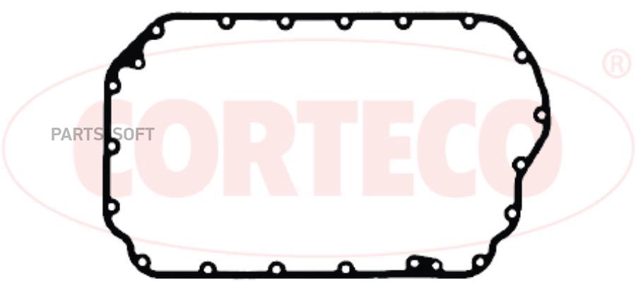 CORTECO Прокладка масляного поддона AUDI: A4 2.4/2.4 quattro/2.8/2.8 quattro/S4 quattro 94