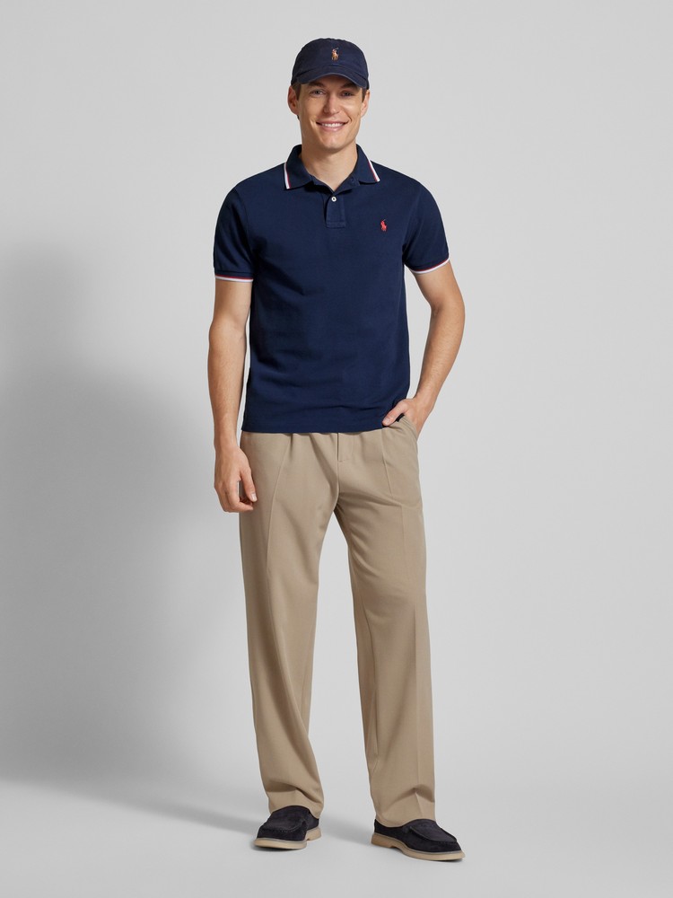

Футболка мужская Polo Ralph Lauren 710842621 синяя XXL, Синий, 710842621