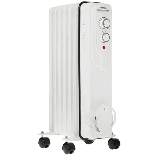 

Масляный радиатор Centek CT-6205 белый, CT-6205