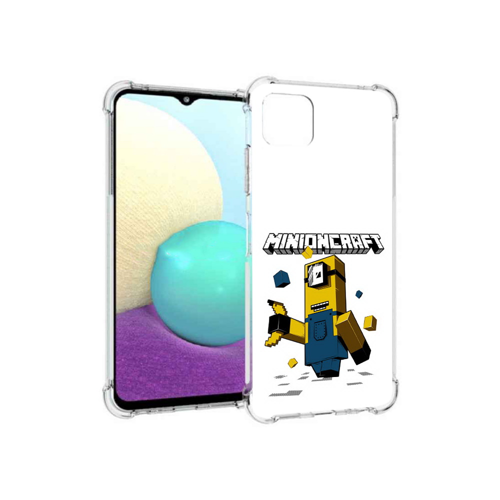 

Чехол MyPads Tocco для Samsung Galaxy A22s 5G миньон (PT226906.544.478), Прозрачный, Tocco