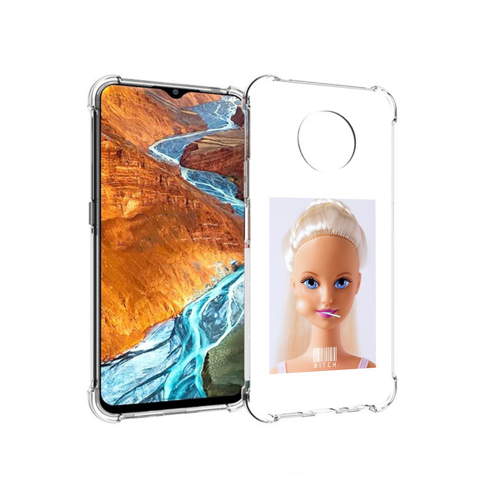 

Чехол MyPads Tocco для Nokia G300 барби (PT224563.108.226), Прозрачный, Tocco