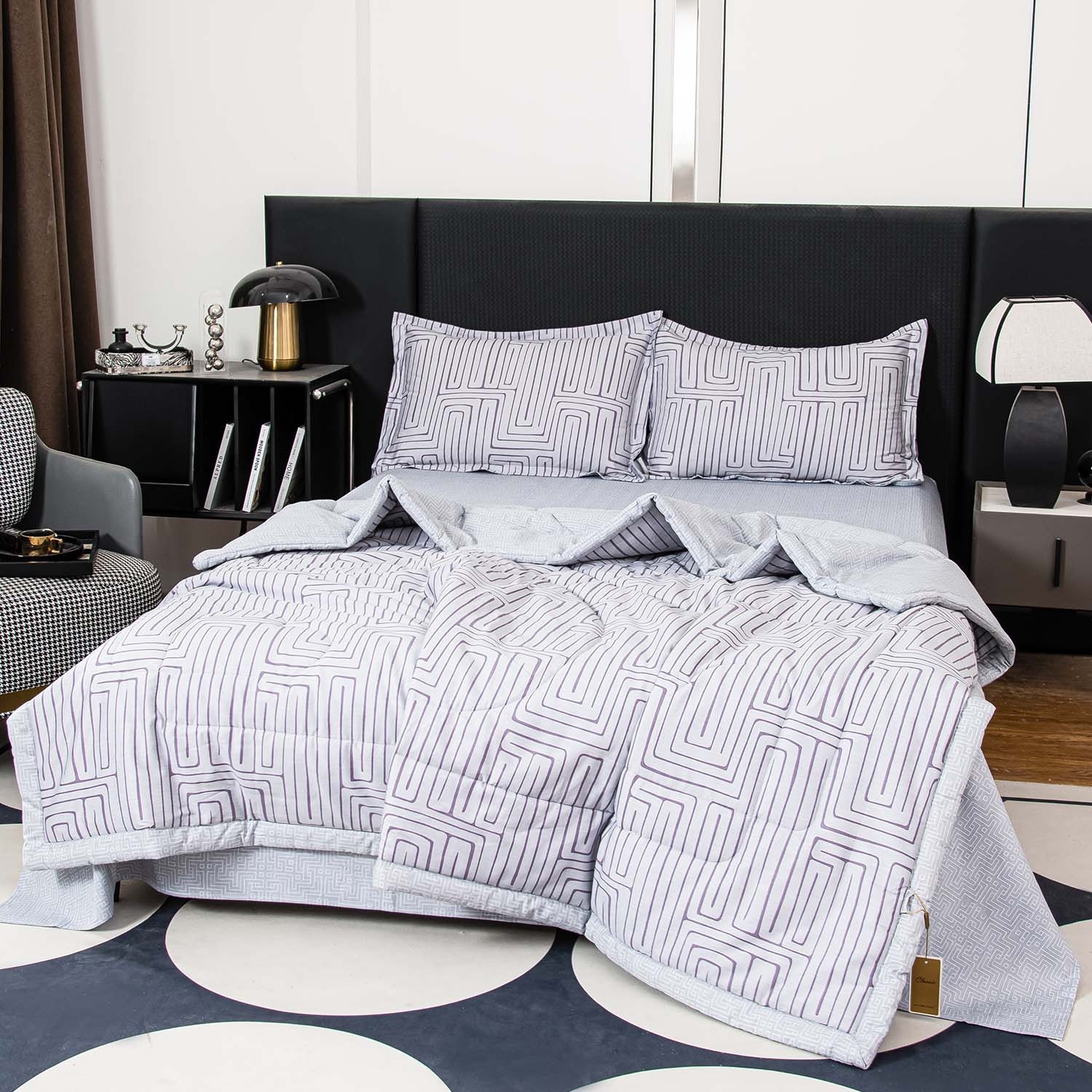 

Постельное белье VIVA - HOME TEXTILE на резинке Евро 180x200 см, OBR0