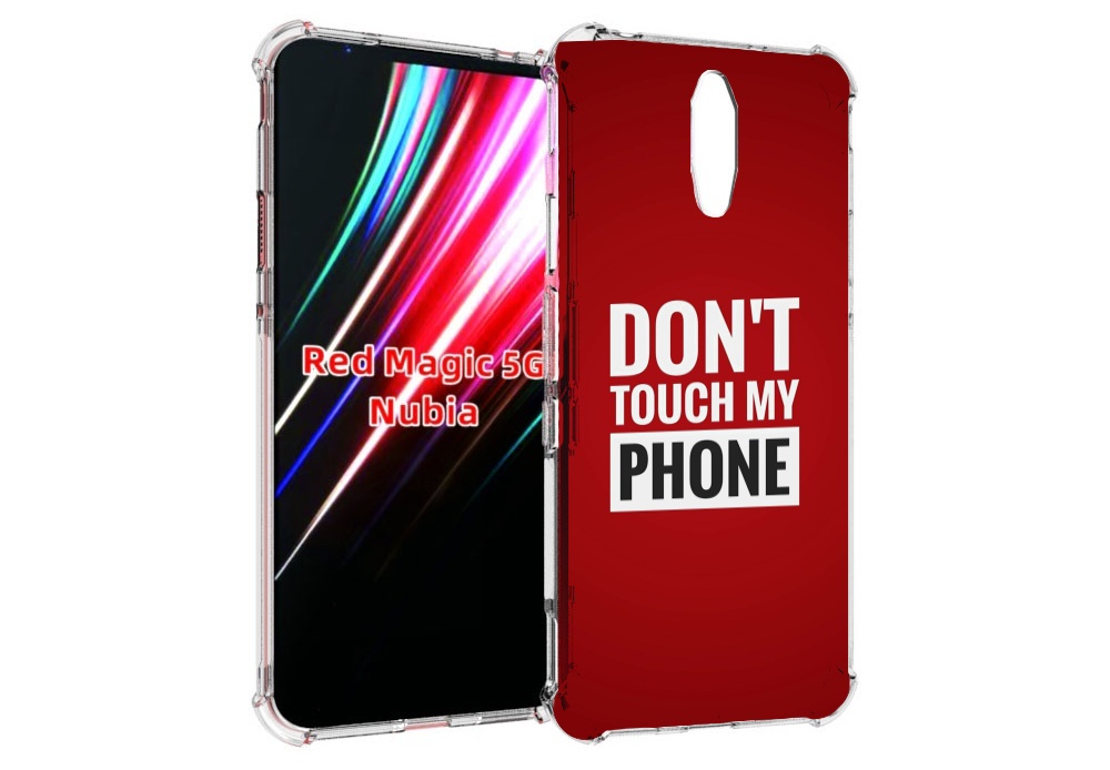 

Чехол MyPads Мой-телефон для ZTE Nubia Red Magic 1 5G, Прозрачный, Tocco