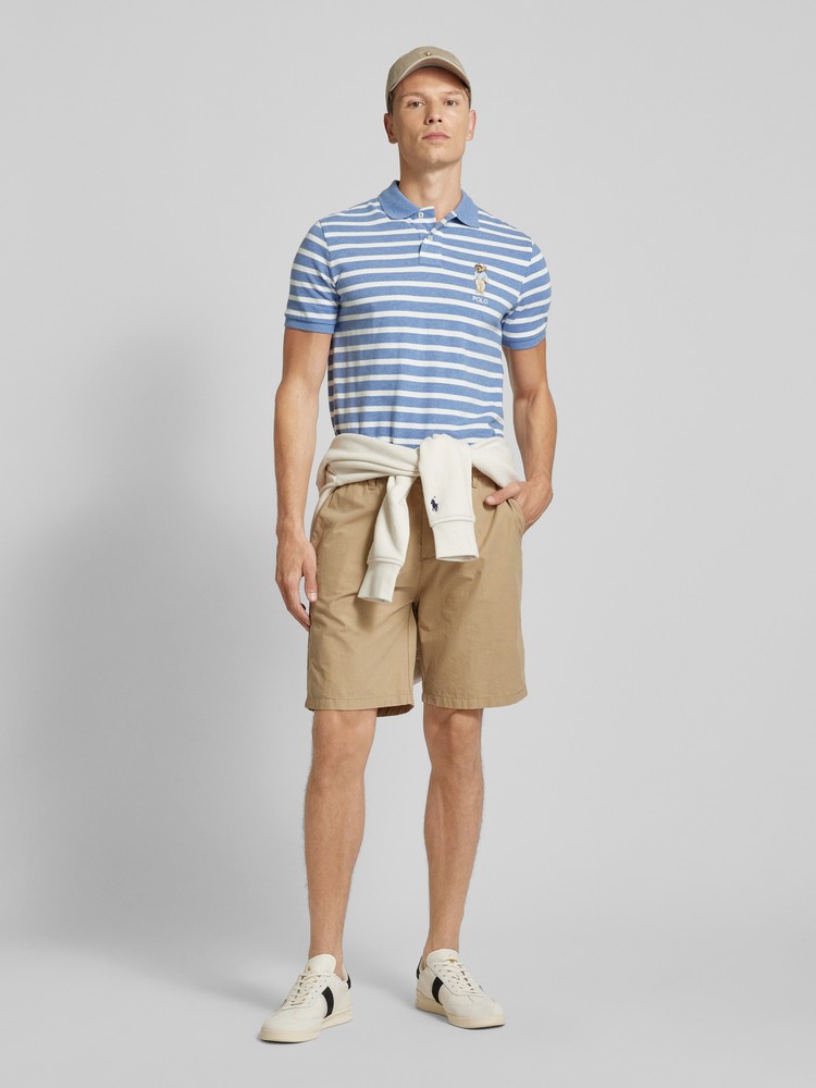 

Футболка мужская Polo Ralph Lauren 710941863 синяя XXL, Синий, 710941863
