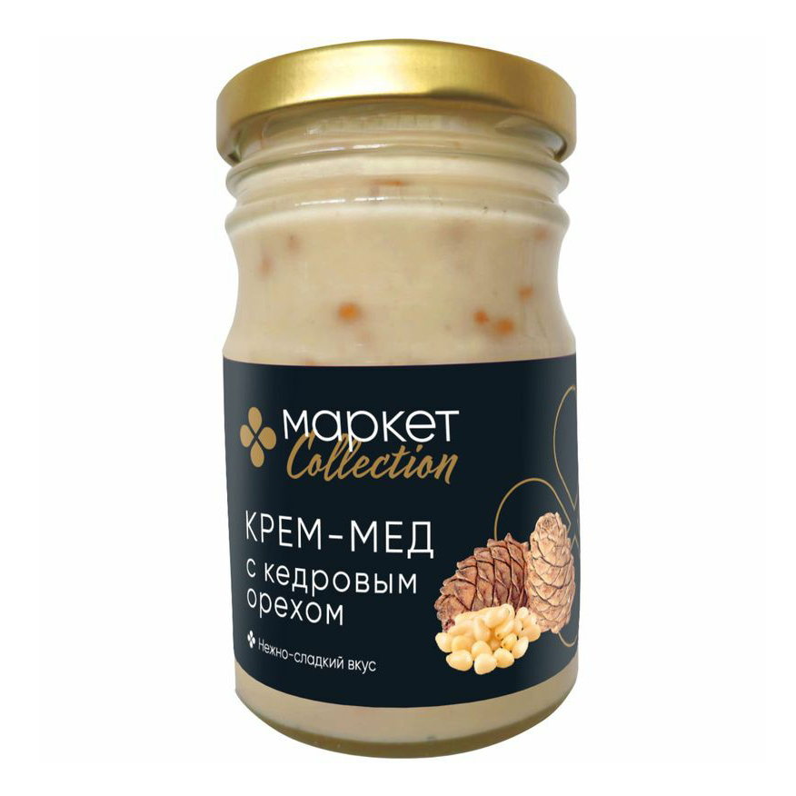 

Крем-мед Market Collection с кедровым орехом 250 г