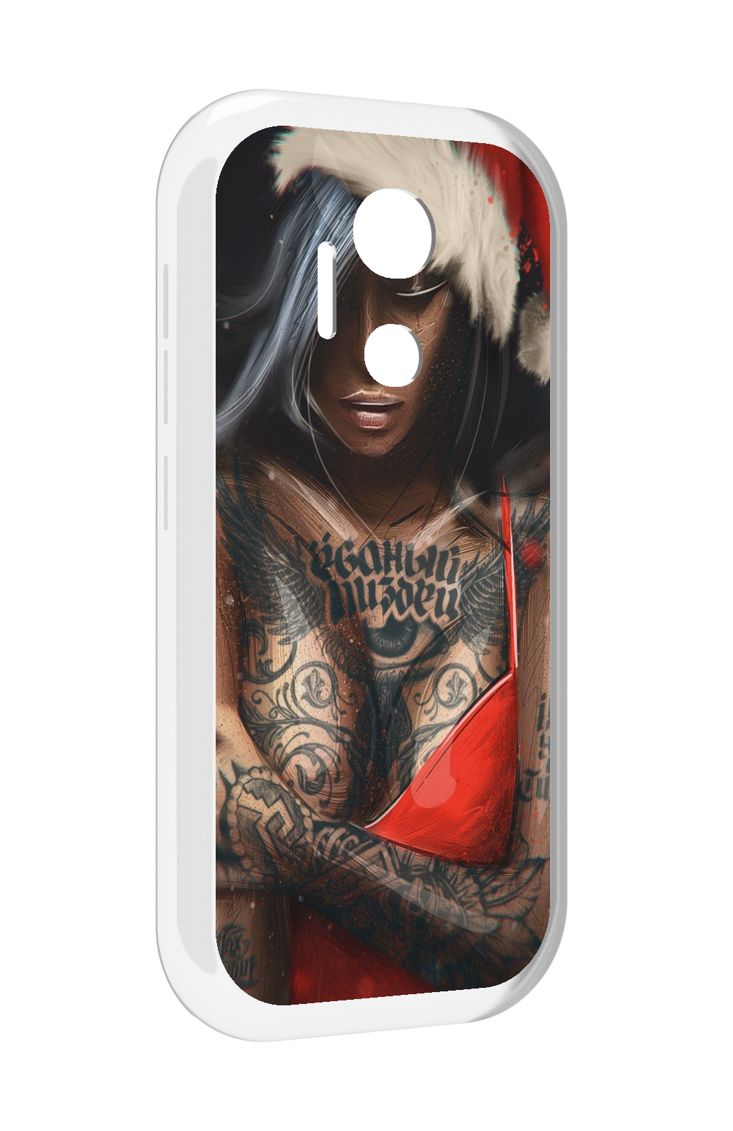 

Чехол MyPads санта-клаус-девушка для doogee x97 pro, Прозрачный, Tocco