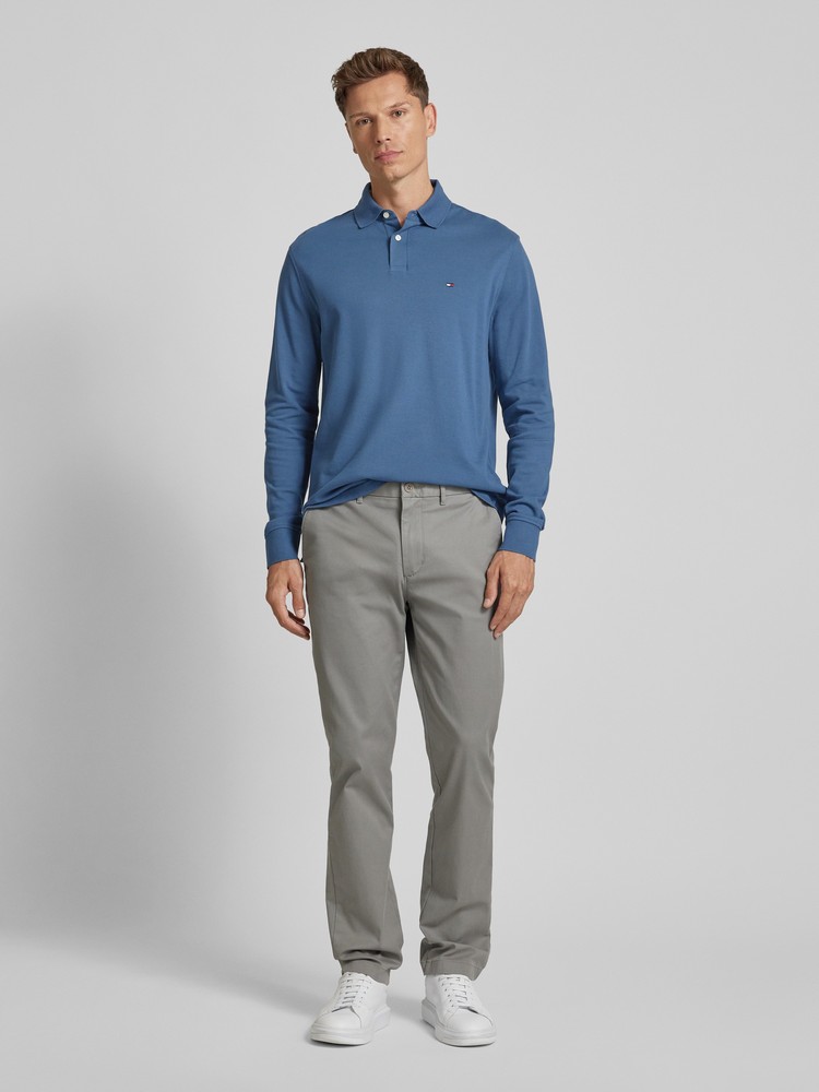 

Футболка мужская Tommy Hilfiger MW0MW20183 синяя S, Синий, MW0MW20183