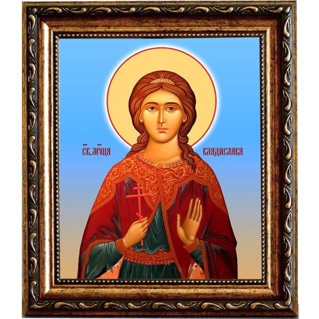 

Святая Владислава. Икона на холсте.