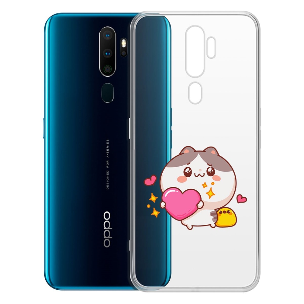 Чехол-накладка Сердце для тебя для OPPO A5 (2020)/A9 (2020)