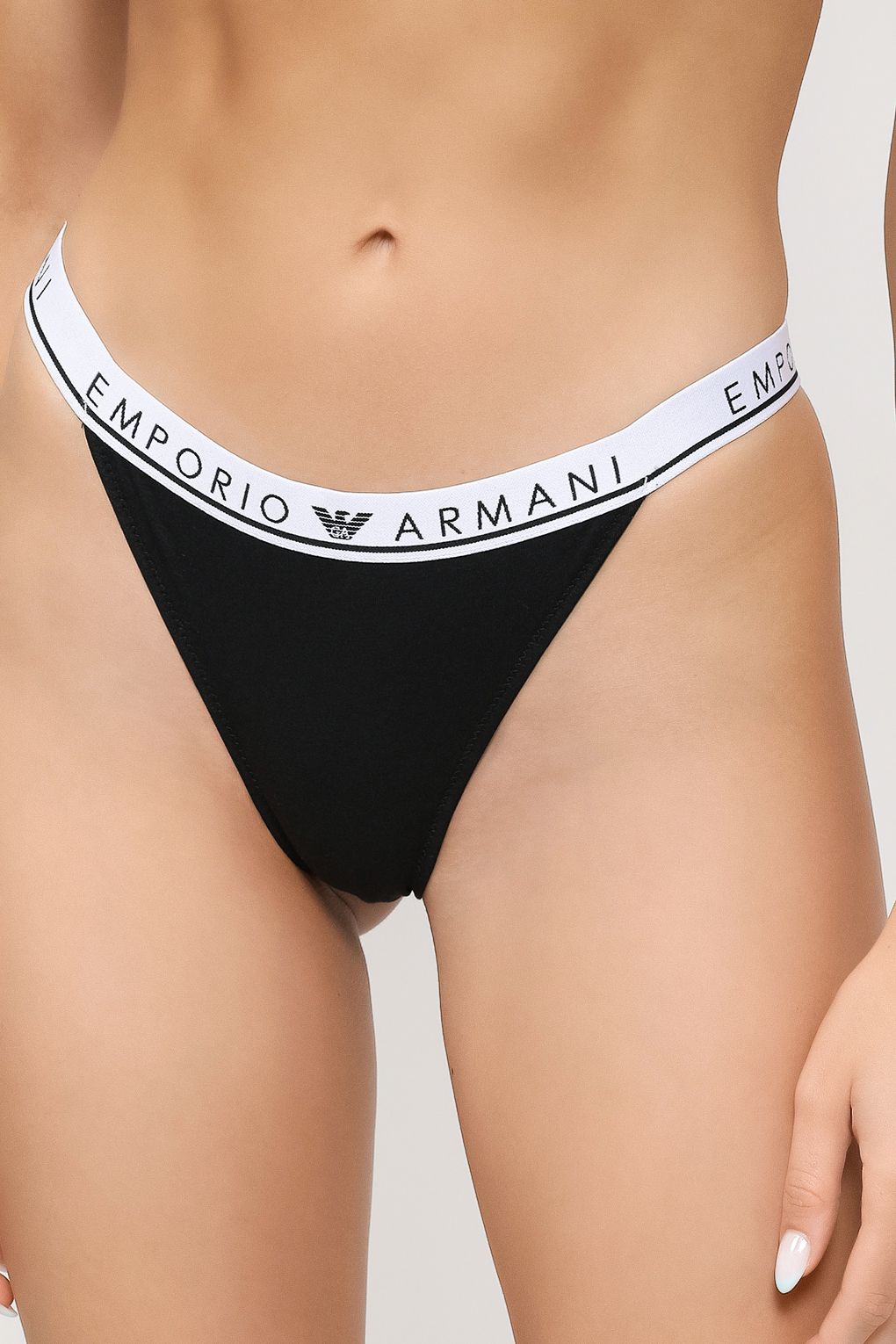 Комплект трусов женских Emporio Armani 164522 3F227 черных M