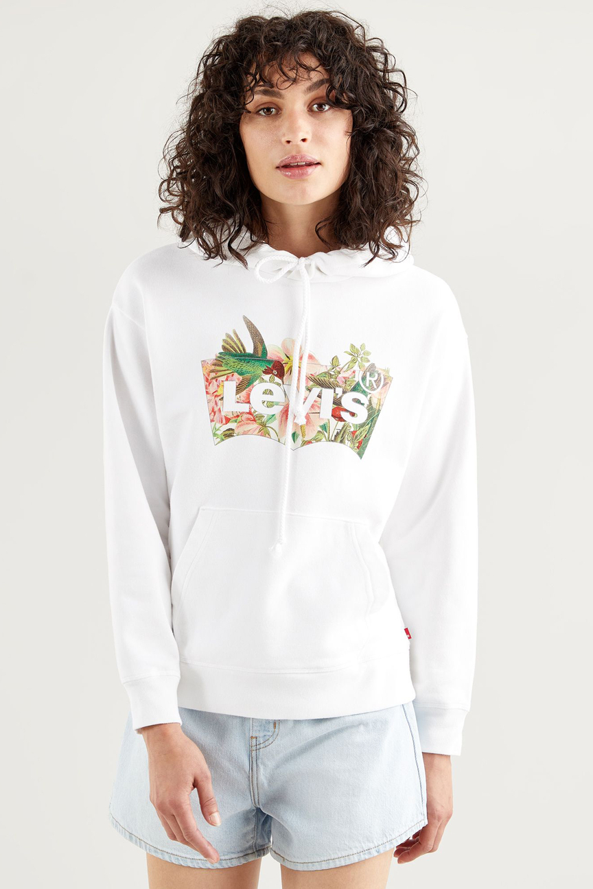 

Толстовка женская Levi's 18487 белая 42 RU, 18487