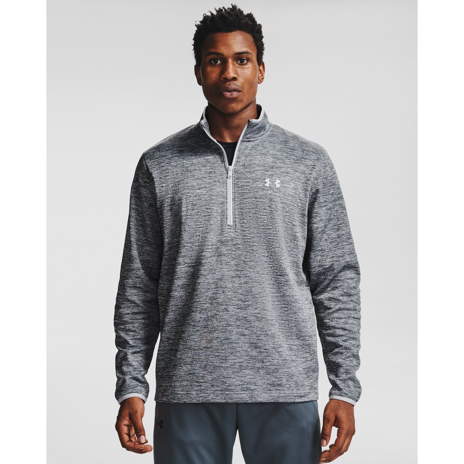 

Олимпийка мужская Under Armour Fleece 1/ серая XL, Fleece 1/