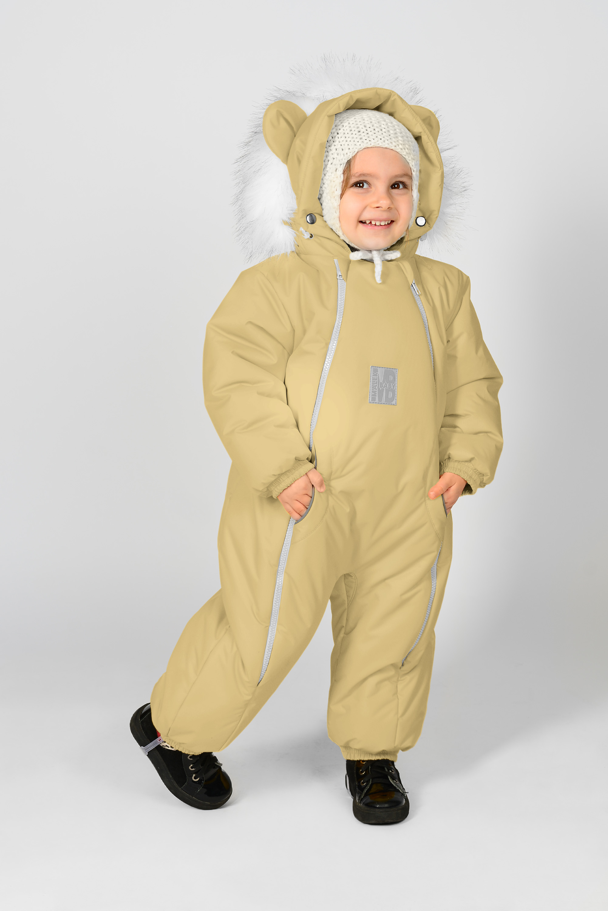 

Комбинезон детский Malek-Baby 263шм/2, Горчичный, 104, Желтый, 263шм/2