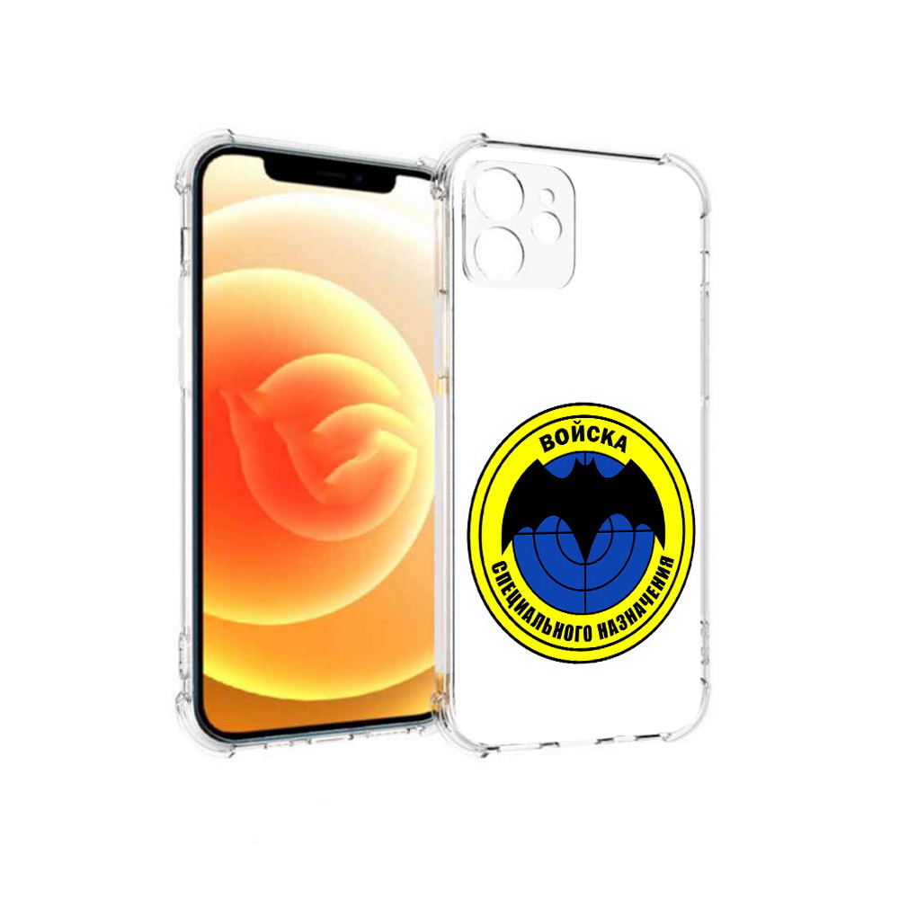 

Чехол MyPads Tocco для Apple iPhone 12 спец назначение (PT157543.607.617), Прозрачный, Tocco