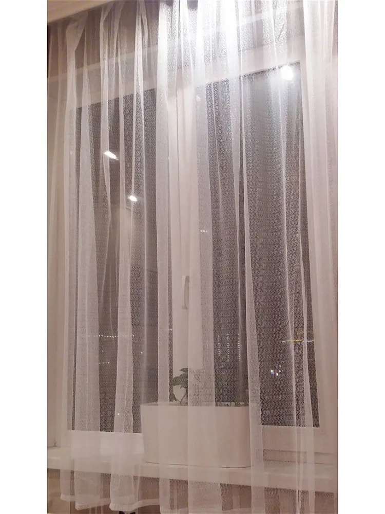 

Тюль кухонный Паутинка 300x180см