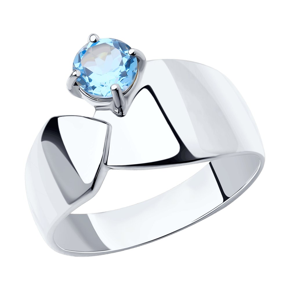 

Кольцо из серебра с топазом р.20 SOKOLOV 92011951, 92011951