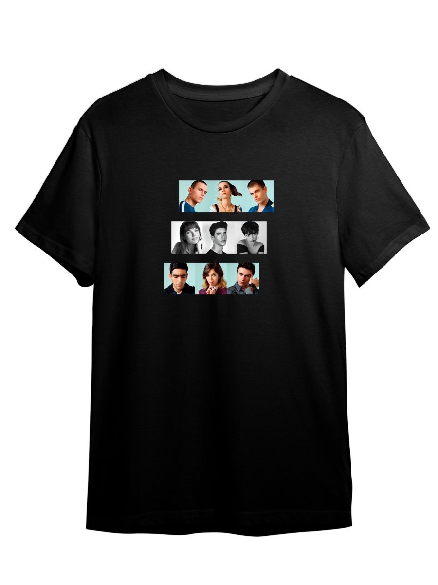 

Футболка унисекс Каждому Своё Элита/Elite/Сериал SREL11 черная XS, Черный, "Элита/Elite/Сериал" SREL11