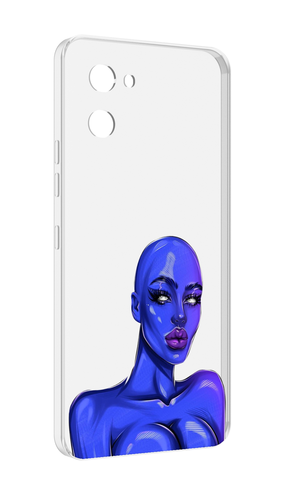 

Чехол MyPads инопланетянка для UMIDIGI G1, Прозрачный, Tocco