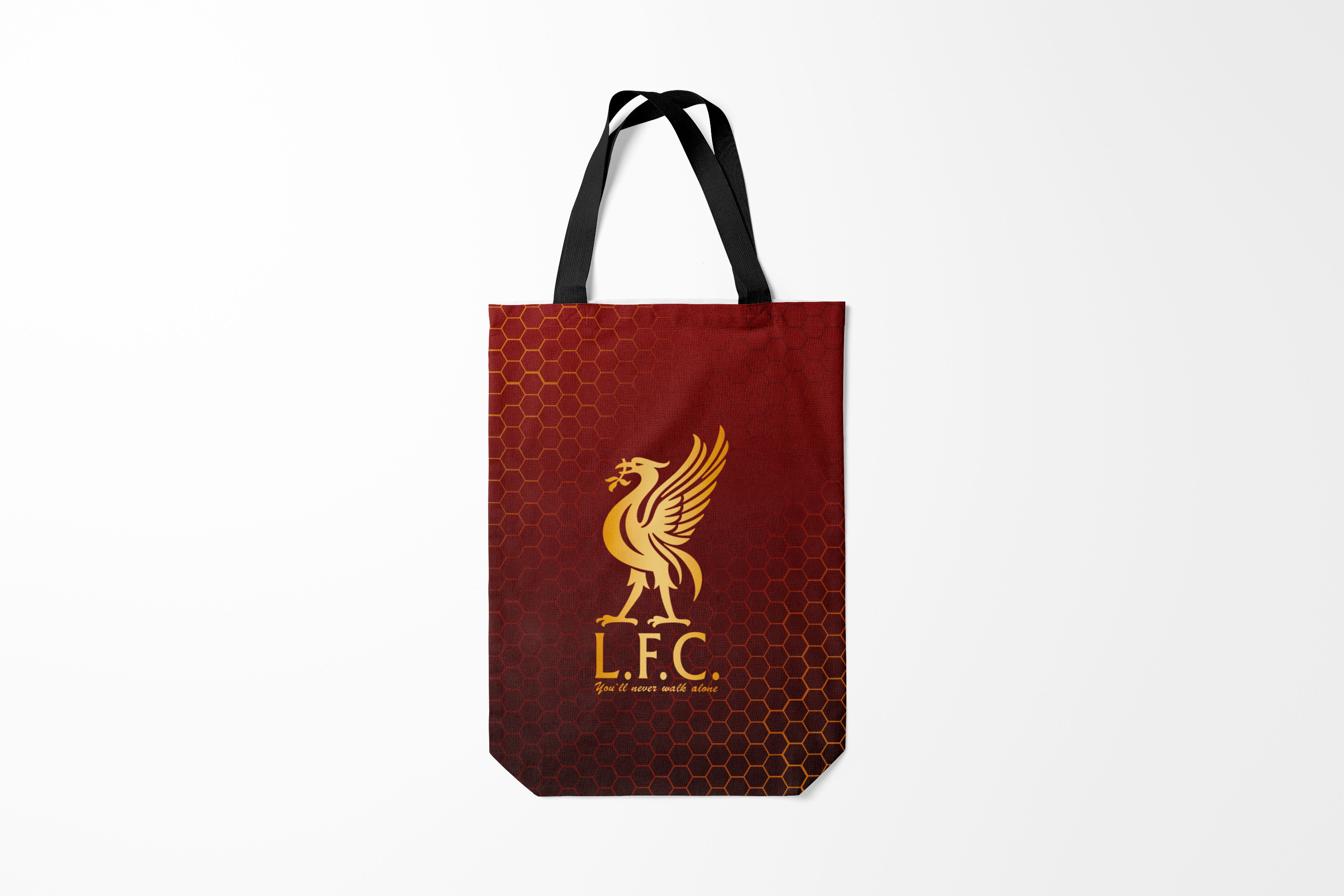 

Сумка шoппер унисекс Burnettie Liverpool Black and White, разноцветный, Liverpool Black and White