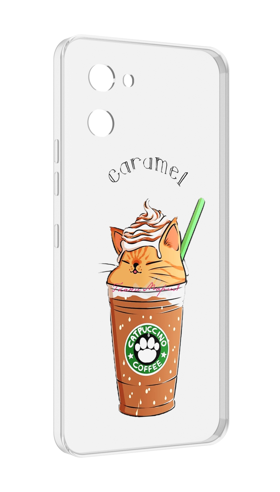 

Чехол MyPads карамельный напиток женский для UMIDIGI G1, Прозрачный, Tocco