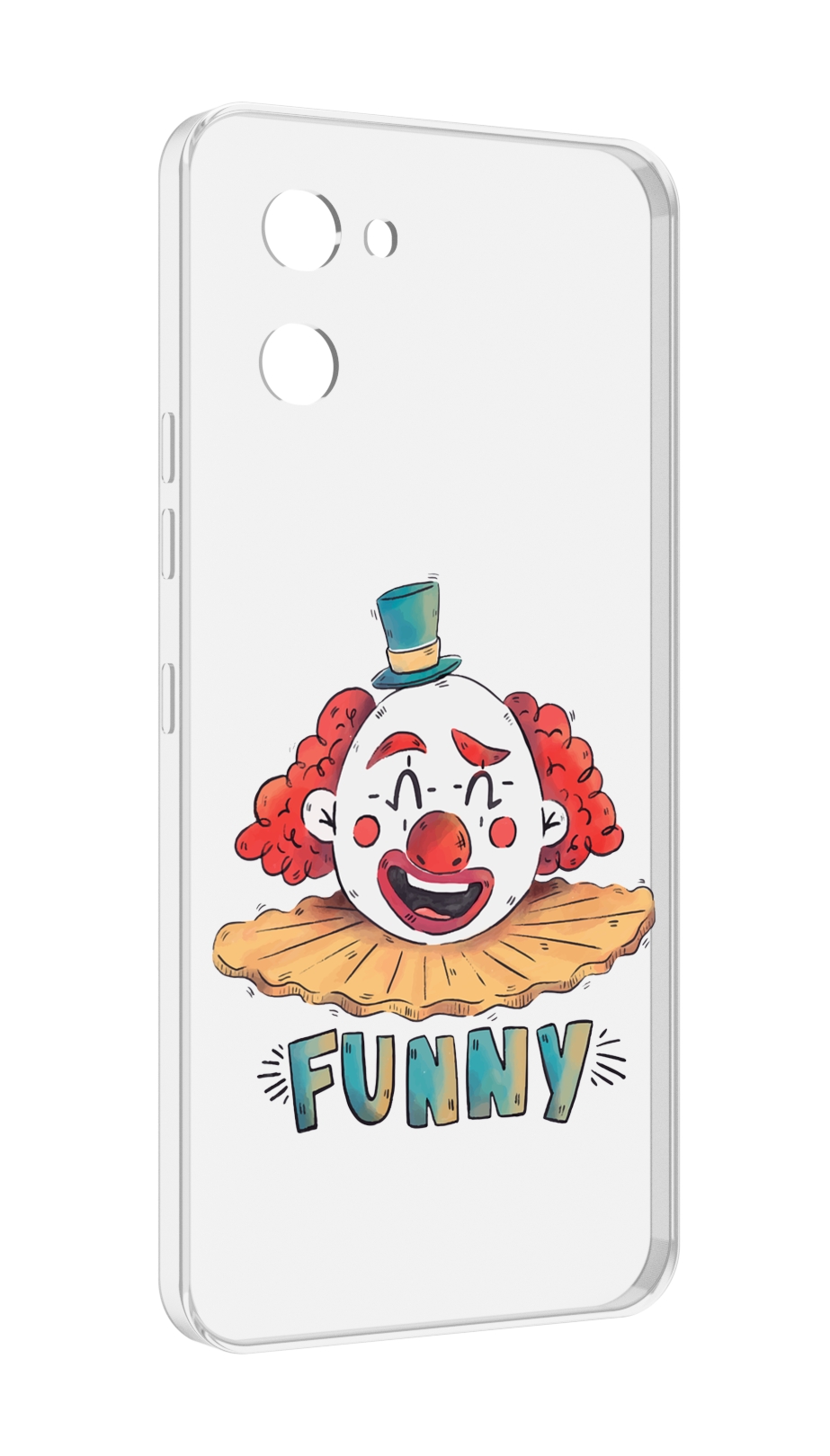 

Чехол MyPads клоун-смешной для UMIDIGI G1, Прозрачный, Tocco