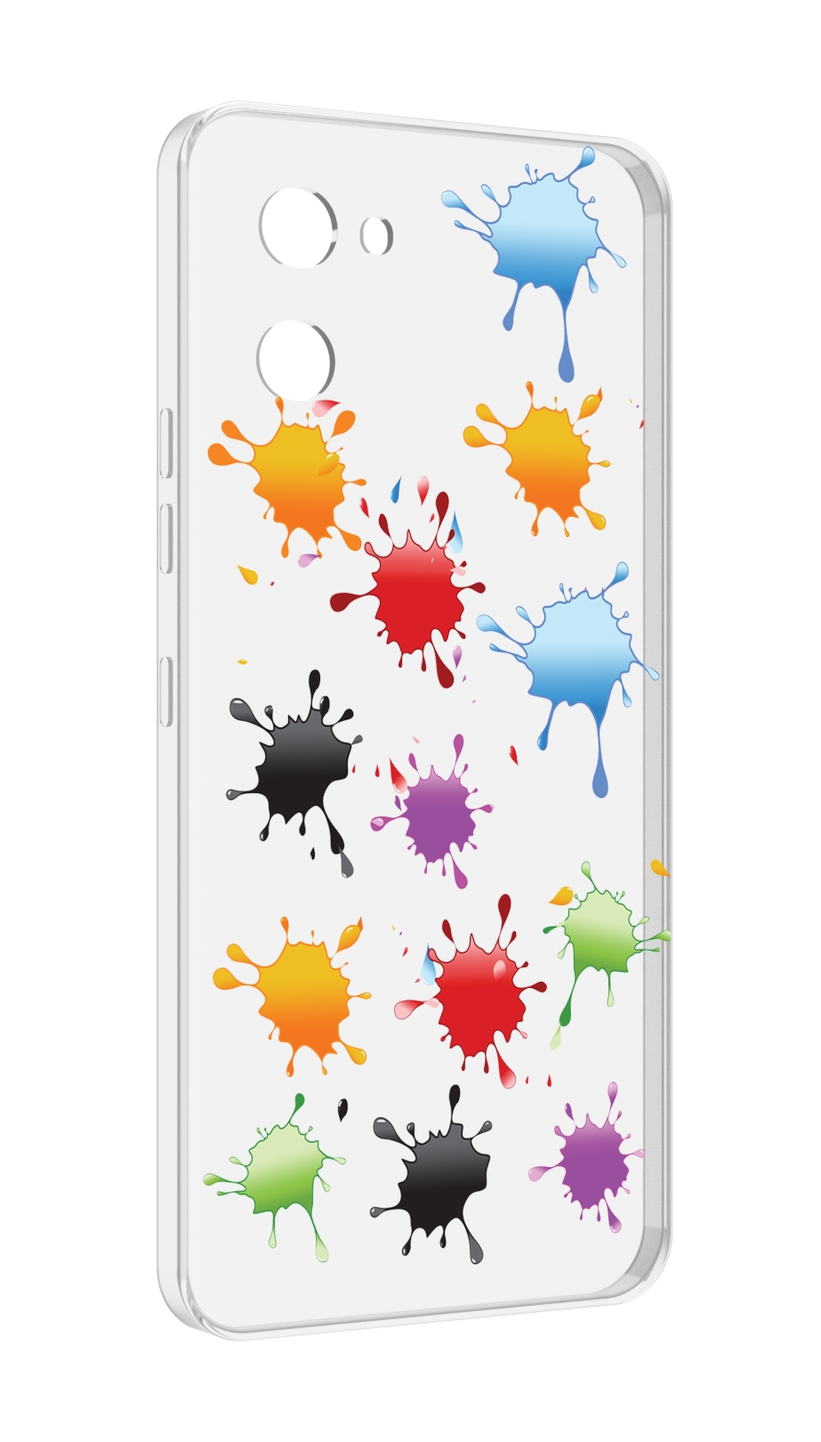 

Чехол MyPads кляксы для UMIDIGI G1, Прозрачный, Tocco