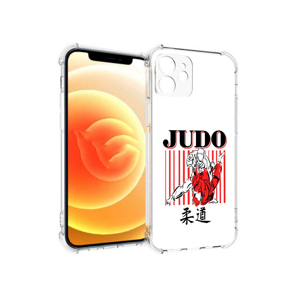 

Чехол MyPads Tocco для Apple iPhone 12 Дзюдо (PT157543.607.66), Прозрачный, Tocco