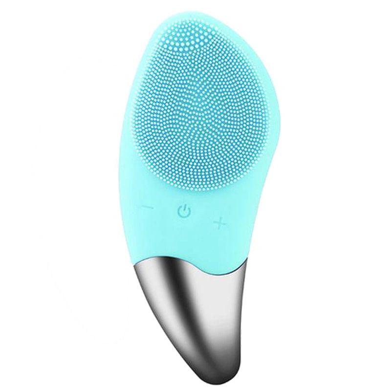 Прибор для ультразвуковой чистки лица Sonic Facial Brush бирюзовый