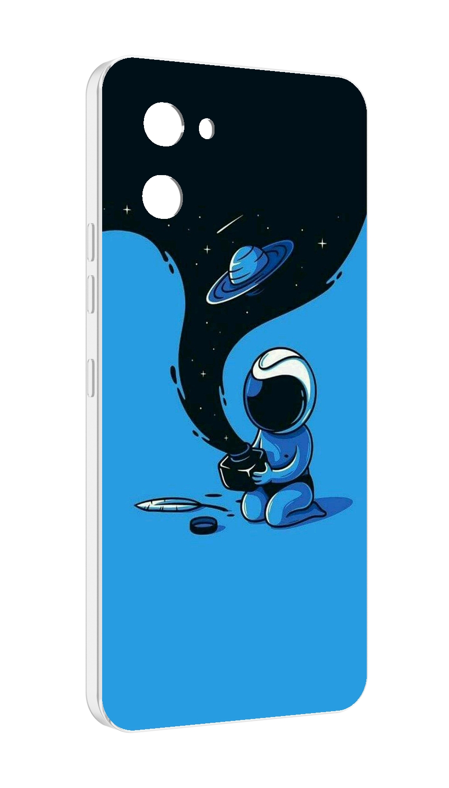 

Чехол MyPads космос из черной краски для UMIDIGI G1, Прозрачный, Tocco