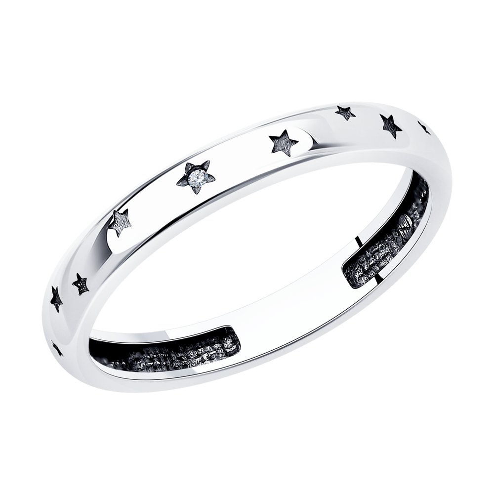 

Кольцо из серебра р. , SOKOLOV 95010182, фианит, 95010182