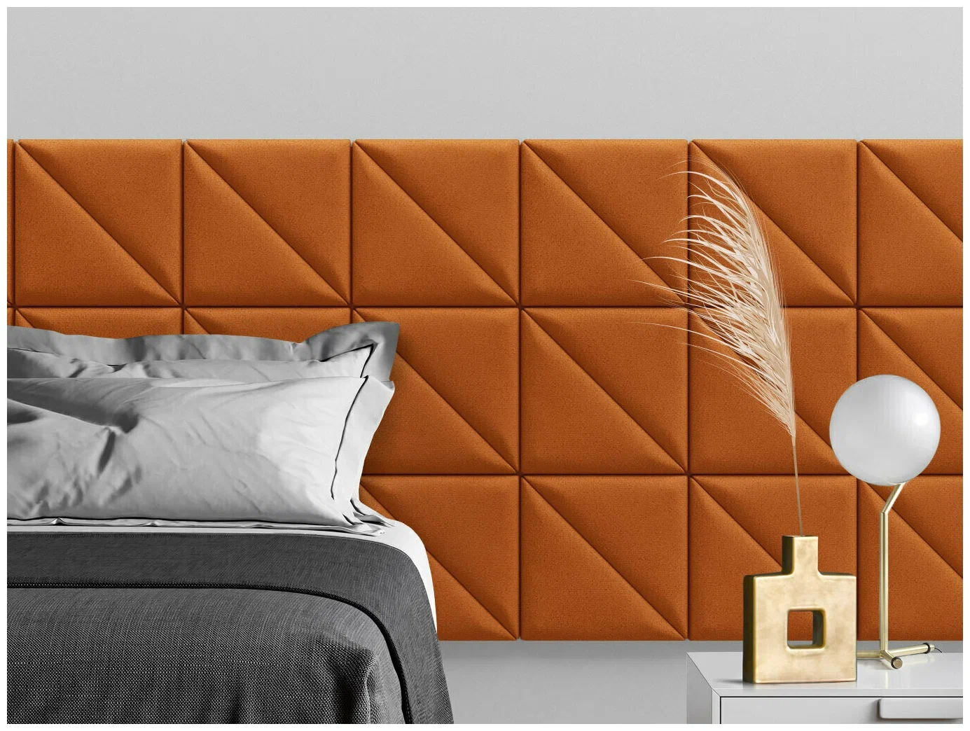 

Панель кровати Velour Orange 30х30TPL см 2 шт., Оранжевый