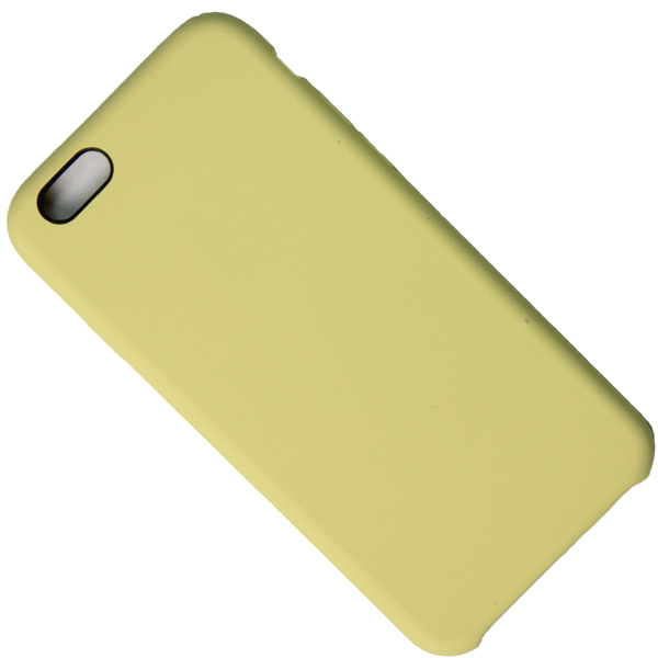 

Чехол iPhone 6, iPhone 6s силиконовый Soft Touch <желтый> (премиум), iPhone 6