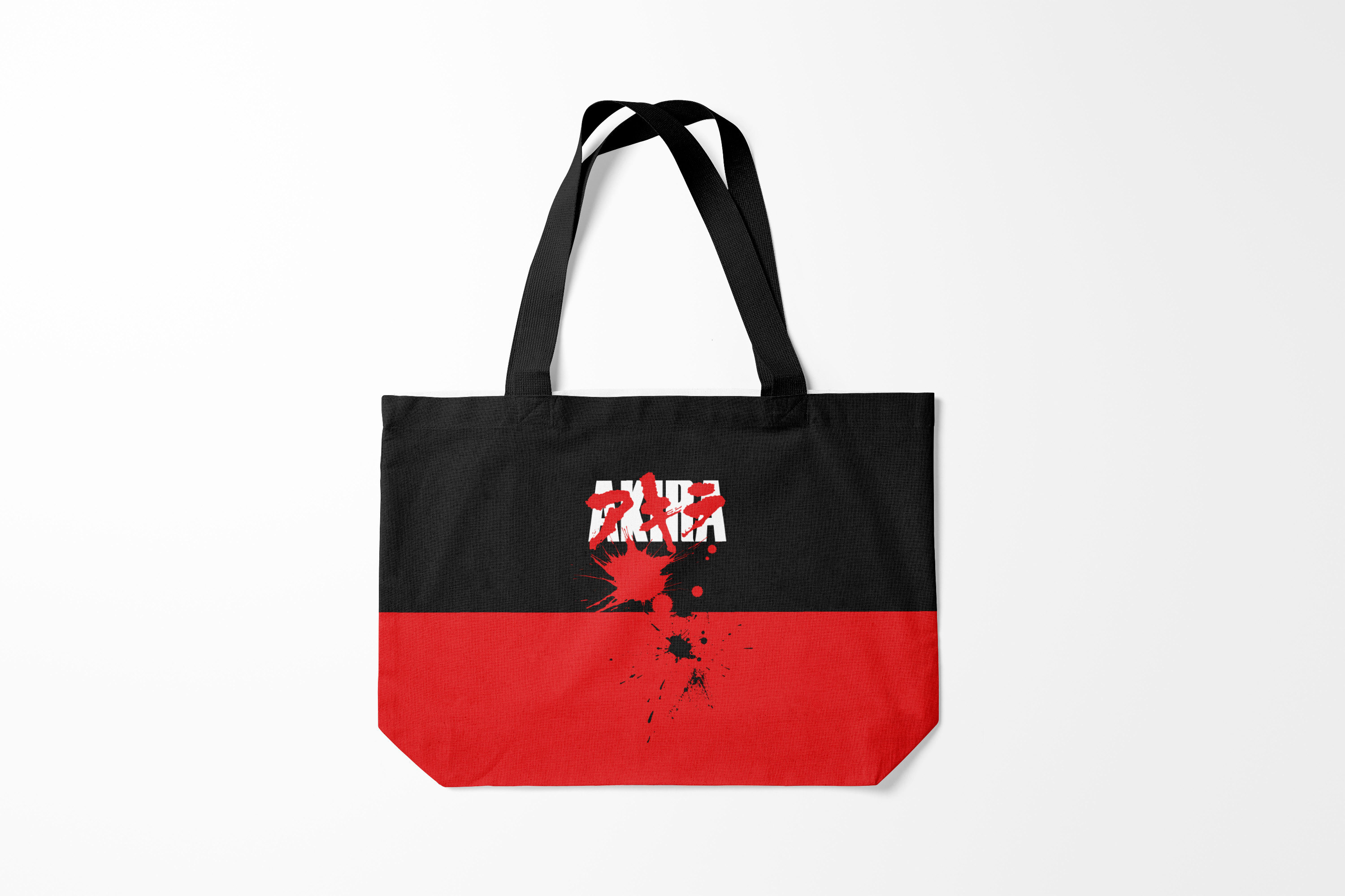 

Сумка шoппер унисекс Burnettie Акира Akira, красный; черный, Акира Akira