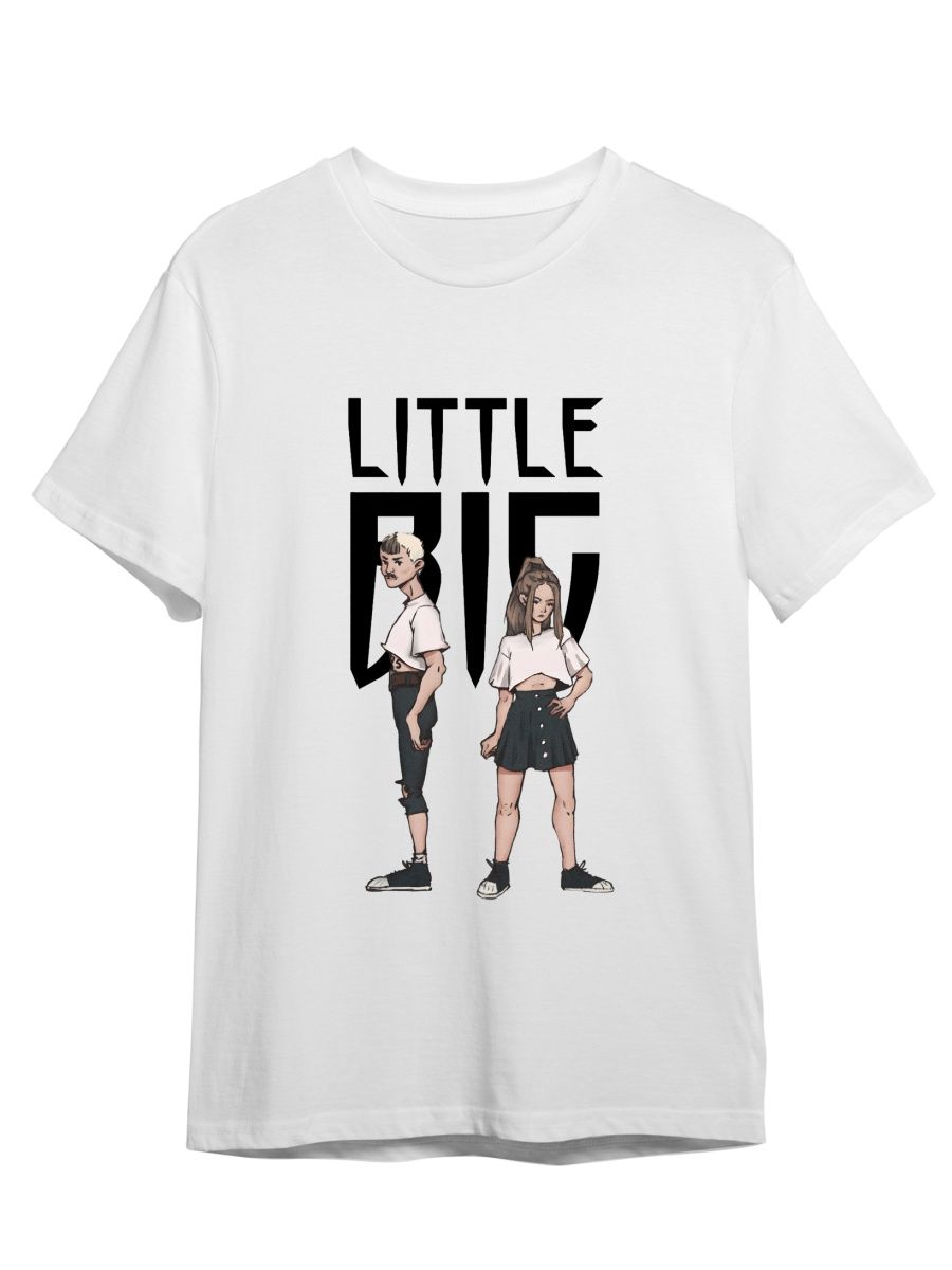 

Футболка унисекс СувенирShop Little Big/Литл Биг/Ильич 1 белая M (46-48), Белый, "Little Big/Литл Биг/Ильич" 1