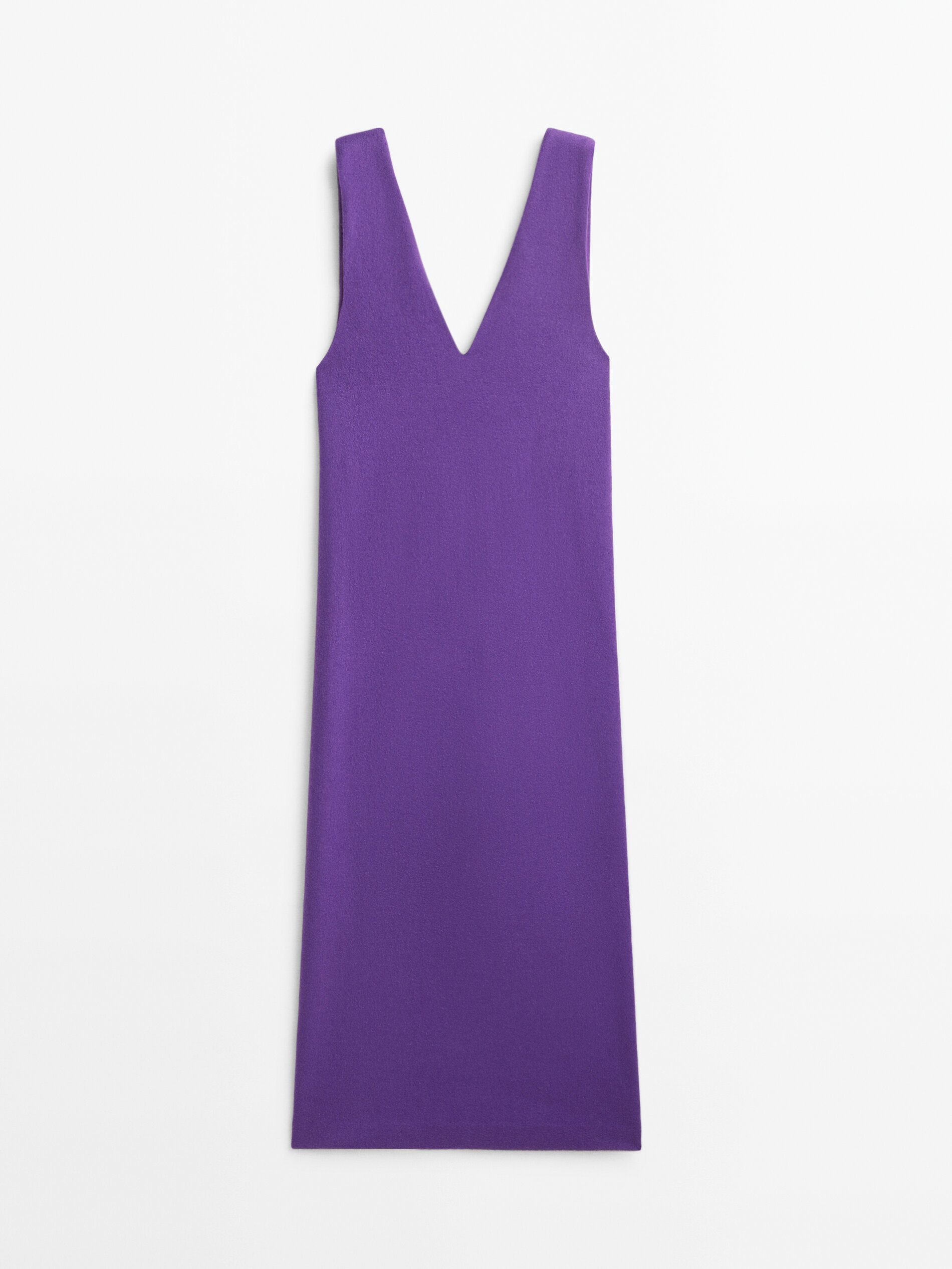 

Платье женское Massimo Dutti 06638918654 фиолетовое XS, 06638918654