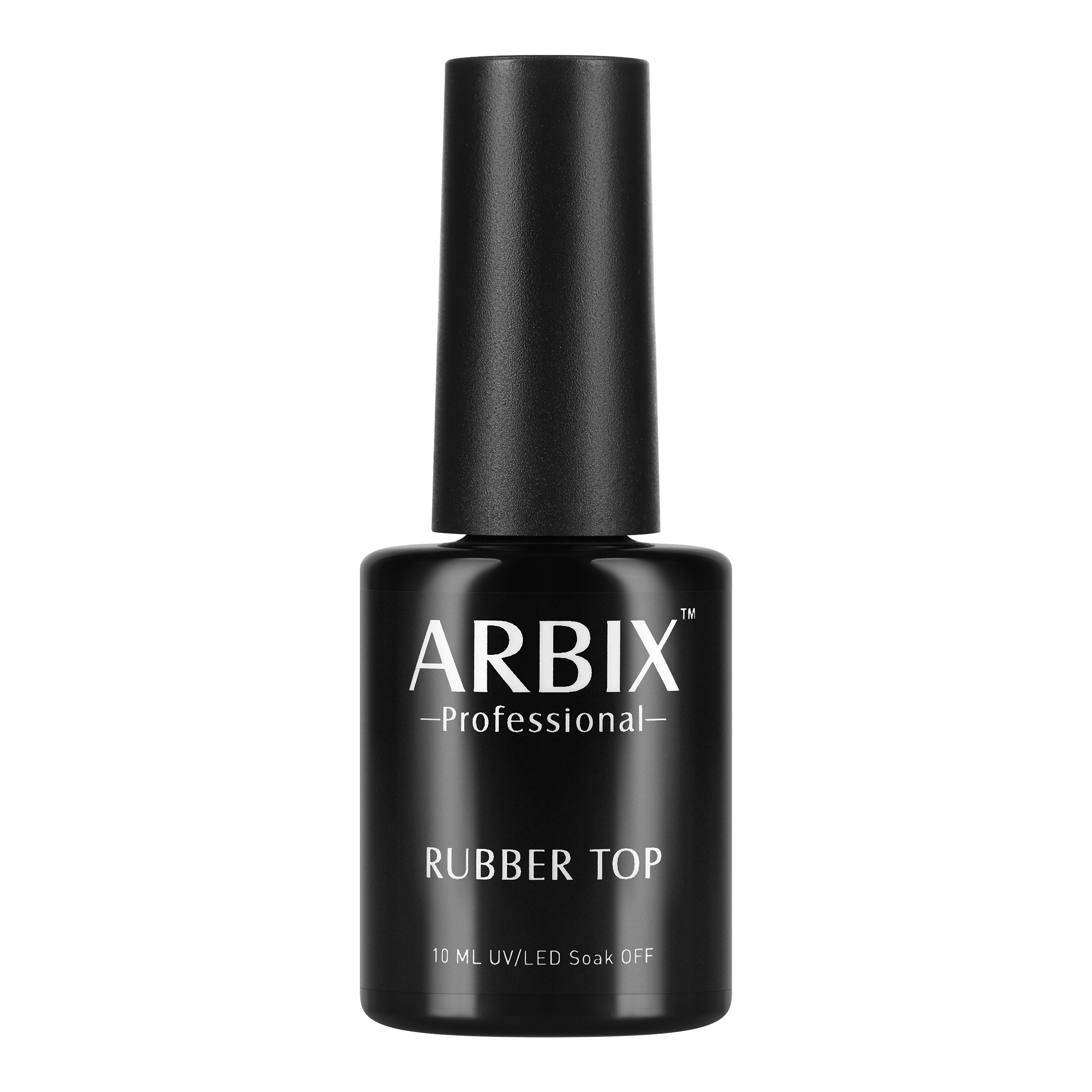 Топ для гель-лака Arbix Rubber Top NO STICKY каучуковый без липкого слоя 10 мл
