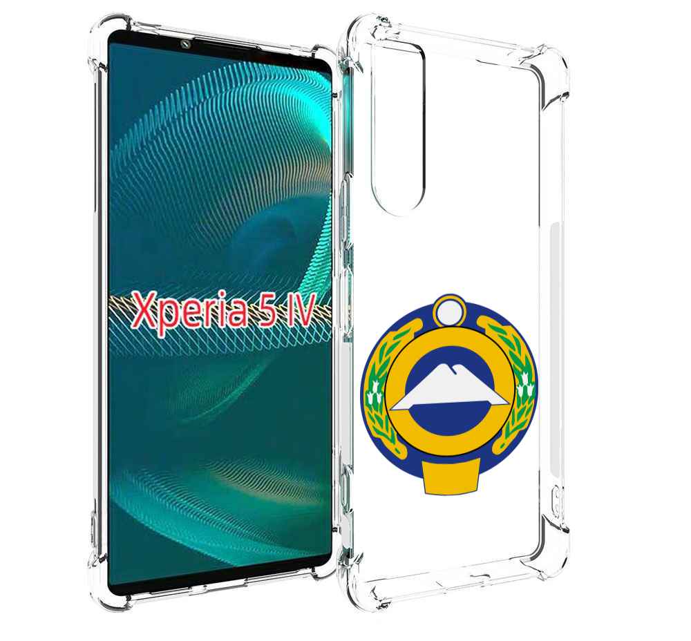 

Чехол MyPads герб-карачаево-черкессия для Sony Xperia 5 IV (5-4), Прозрачный, Tocco
