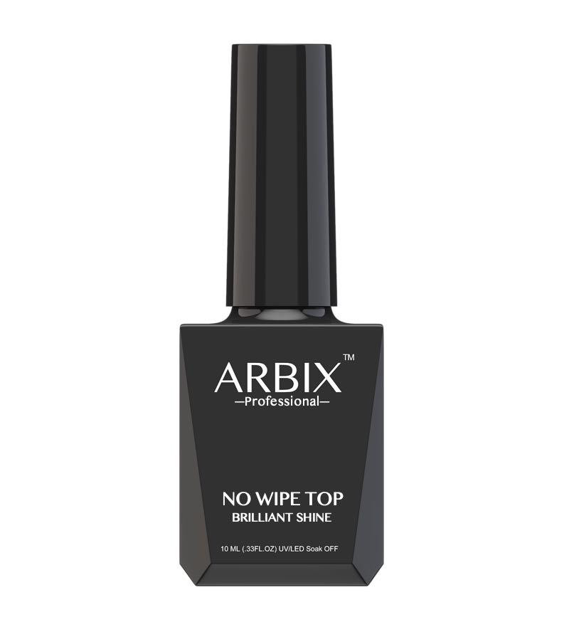 Топ для гель-лака Arbix Top no wipe BRILLIANT SHINE 10 мл imen топ плотный thick top no wipe 30 ml