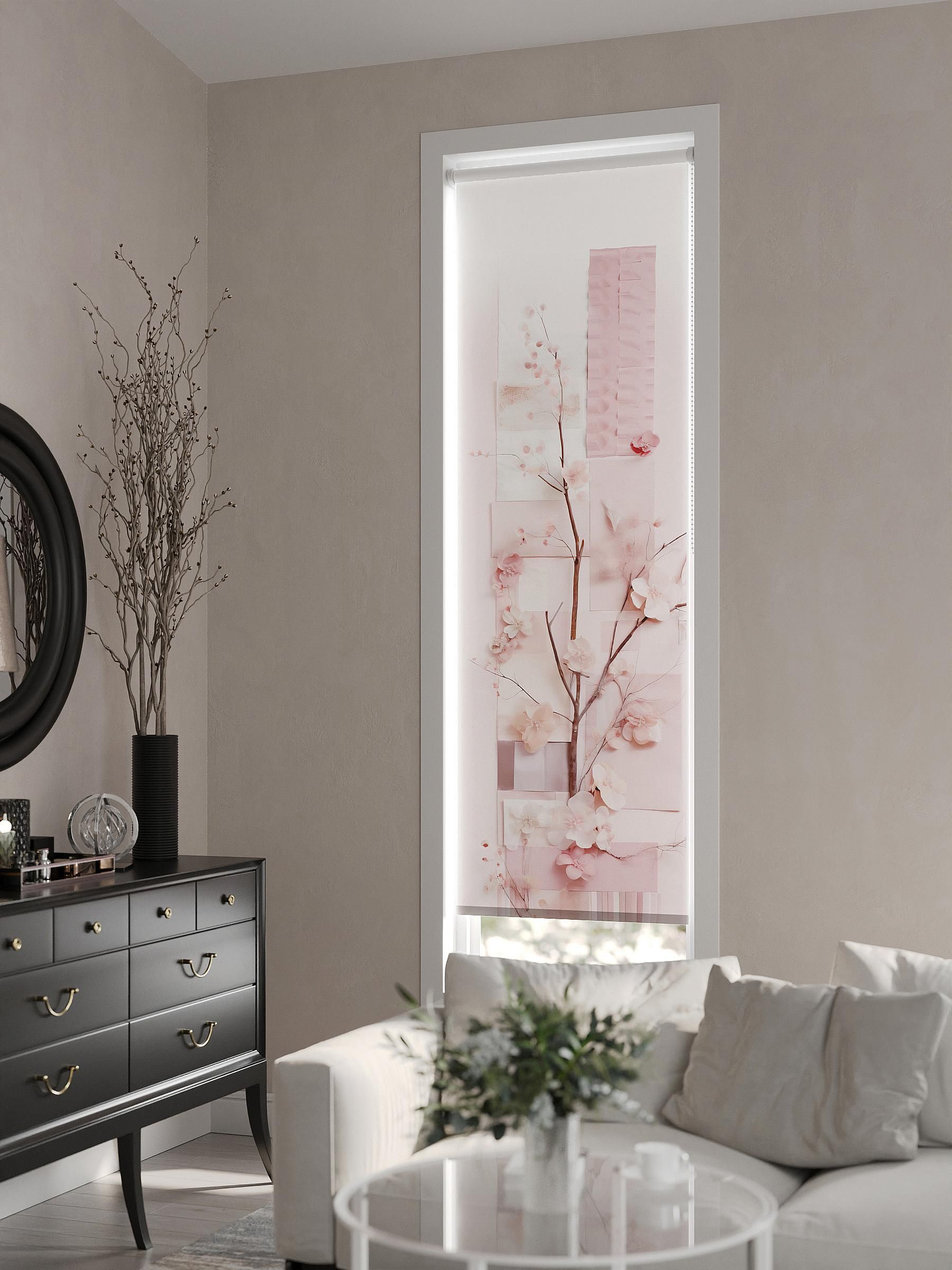 

Рулонные шторы AT HOME Некларис Ширина 52 см Высота 170 см., 771139
