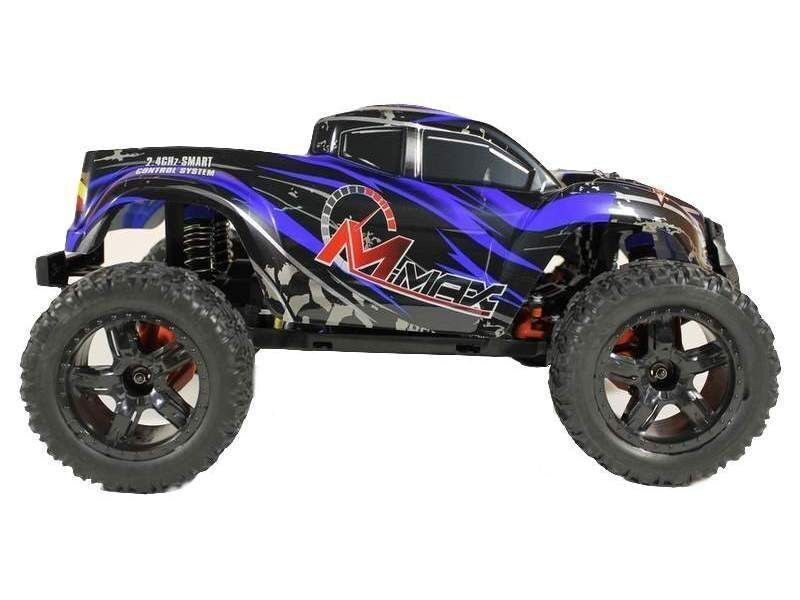 фото Радиоуправляемый монстр remo hobby mmax pro upgrade 4wd 2.4g 1/10 rtr-rh1031pro-upg синий