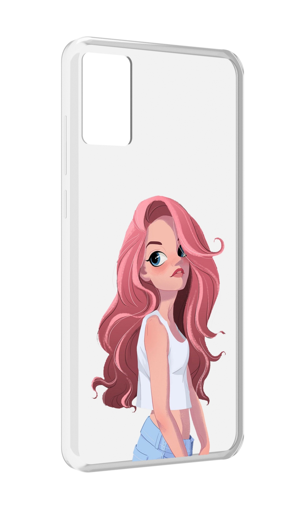 

Чехол MyPads Мультяшный-арт-девушки женский для CUBOT P50, Прозрачный, Tocco