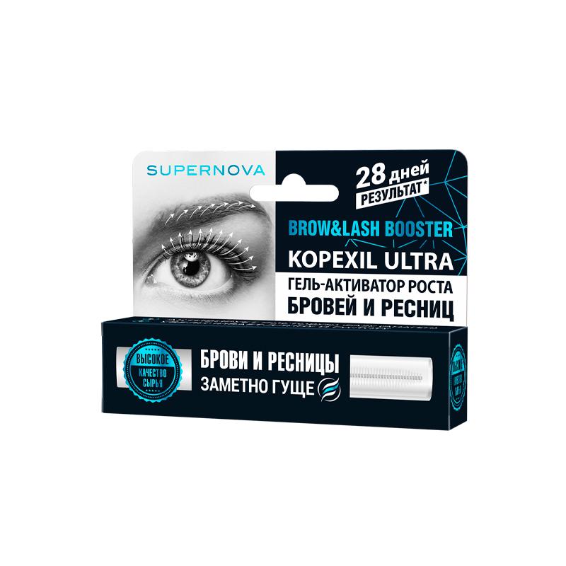 Гель для бровей и ресниц Supernova Brow & Lash Booster активатор роста 7 мл korolkova гель для роста ресниц и бровей lash