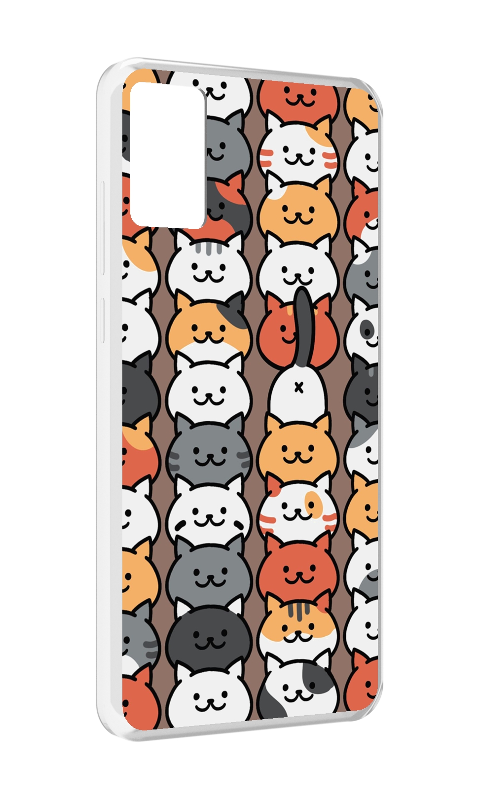 

Чехол MyPads Найди-кота для CUBOT P50, Прозрачный, Tocco