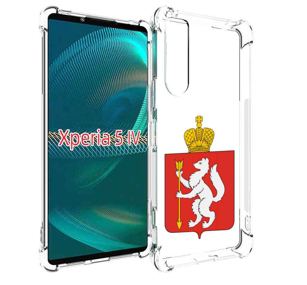 

Чехол MyPads герб-свердловская-область-екатеринбург для Sony Xperia 5 IV (5-4), Прозрачный, Tocco